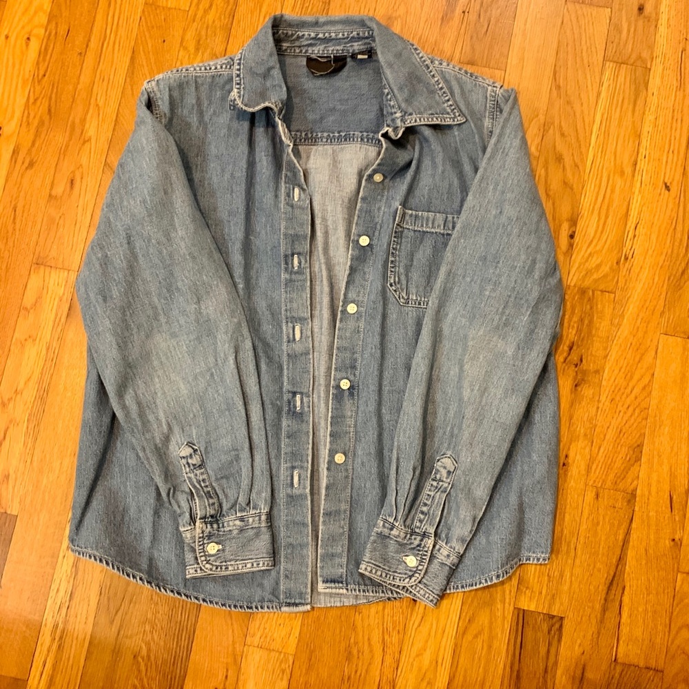 Vintage Thick denim button down